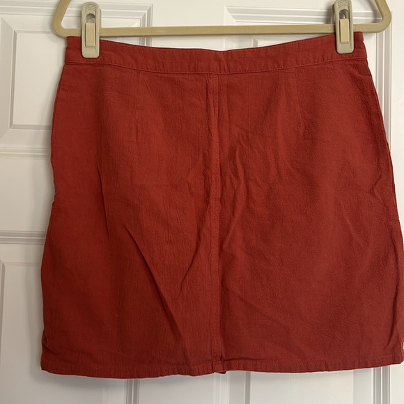 Rust colored Roolee skirt - Picture 2 of 3